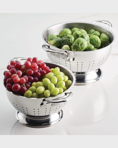 Hestan Two-piece Colander Set In Stainless Steel