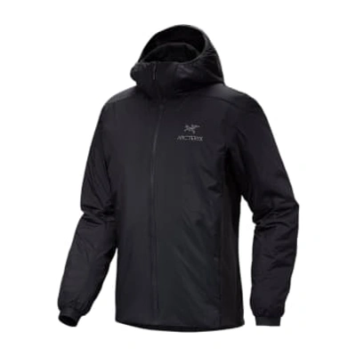 Arc'teryx Squamish Hooded Lightweight Jacket In Black