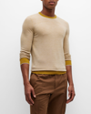 Loro Piana Lightweight Wool-blend Crewneck Sweater In J1gd Midsummer Ye