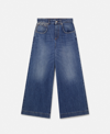 Stella Mccartney Blue S-wave Jeans In Dark Blue