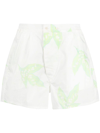 BODE LILY OF THE VALLEY CHINO SHORTS