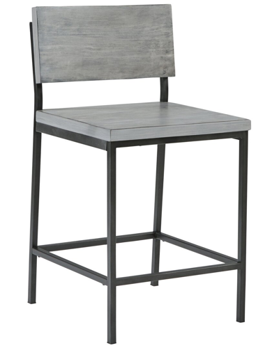 Progressive Furniture Sawyer Bar Stool In Gray