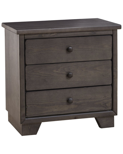 Progressive Furniture Diego Nightstand In Gray