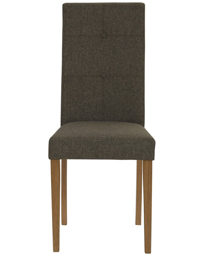 Progressive Furniture Arcade Upholstered Tufted Dining Chair In Green