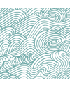 Nuwallpaper Teal Saybrook Peel & Stick Wallpaper In Blue