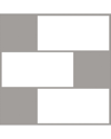 Inhome Subway Peel & Stick Backsplash Tiles Set Of 2 In White