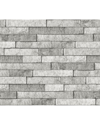 Inhome Discontinued  Grey Stone Peel & Stick Backsplash In Grey