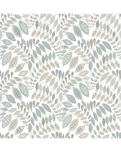 Nuwallpaper Gustavus Peel & Stick Wallpaper In Grey