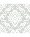Nuwallpaper Ariel Grey Peel & Stick Wallpaper In Grey