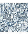 Nuwallpaper Saybrook Peel & Stick Wallpaper In Blue