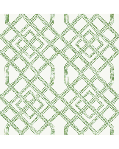 Nuwallpaper Green Tanner Peel & Stick Wallpaper