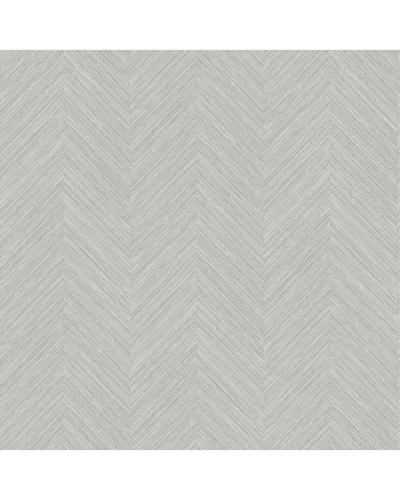 NUWALLPAPER NUWALLPAPER TAUPE AND BLUE SAMPSON PEEL & STICK WALLPAPER