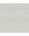 Nuwallpaper Grey Crossweave Peel & Stick Wallpaper In Grey