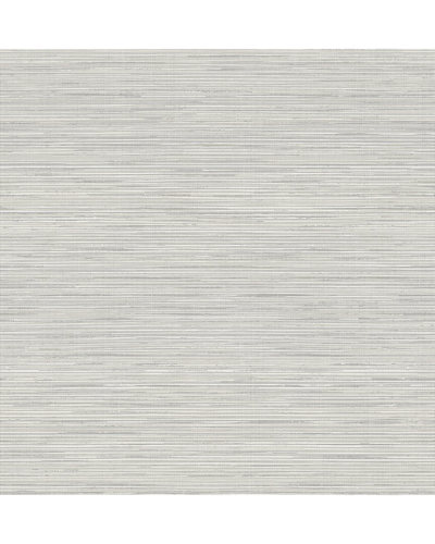 NUWALLPAPER NUWALLPAPER GREY CROSSWEAVE PEEL & STICK WALLPAPER