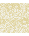 Nuwallpaper Yellow Foliole Peel & Stick Wallpaper In Yellow