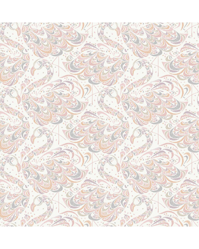 NUWALLPAPER NUWALLPAPER PINK FLAMINGO PEEL & STICK WALLPAPER