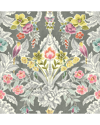 Nuwallpaper Grey Summer Love Peel & Stick Wallpaper In Grey