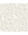 Nuwallpaper Cream Terrene Peel & Stick Wallpaper In White