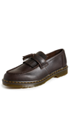 DR. MARTENS' ADRIAN LOAFERS DARK BROWN CRAZY HORSE