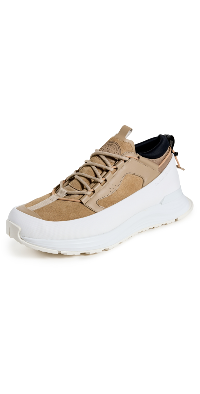 Canada Goose Men's Glacier Trail Leather Low-top Sneakers In Tan White