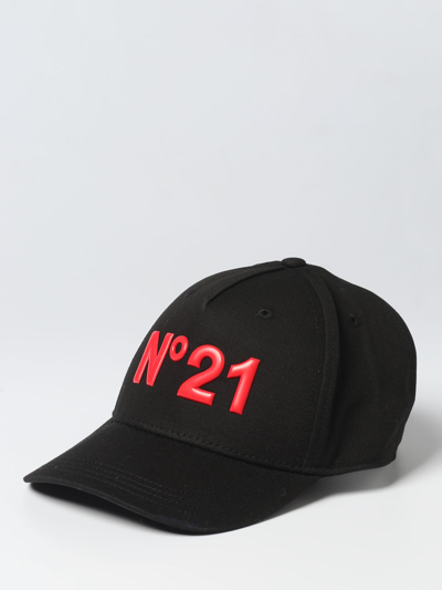 N°21 Hat In Cotton In Black