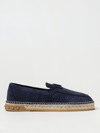 Valentino Garavani Leisure Flows Espadrilles In Suede In Blue