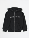 GIVENCHY SWEATER GIVENCHY KIDS COLOR BLACK,392953002