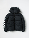 OFF-WHITE JACKET OFF-WHITE KIDS COLOR BLACK,393336002