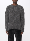 MSGM SWEATER IN SYNTHETIC FABRIC BLEND,394973002