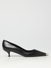 Alexander Mcqueen Punk Metal-toecap Pumps In Black