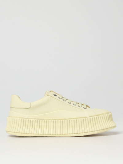 JIL SANDER SNEAKERS JIL SANDER WOMAN COLOR STRAW YELLOW,E46989083