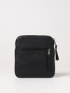 Armani Exchange Crossbody Bag Black Polyester In Black