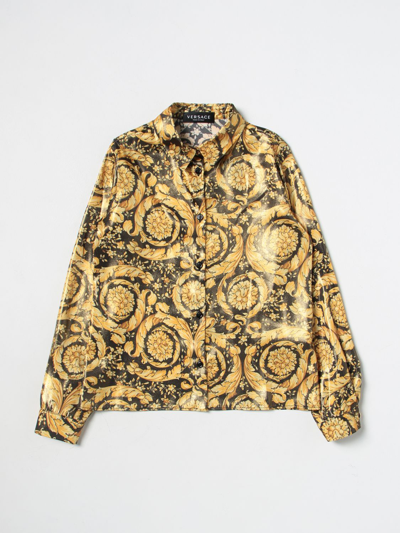 Young Versace Kids' 衬衫  儿童 颜色 金色 In Gold