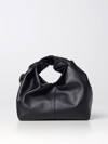 Jw Anderson Black Silicone Strap Nano Twister Shoulder Bag