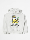 KENZO SWEATER KENZO KIDS KIDS COLOR BEIGE,E59135022