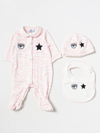 Chiara Ferragni Jumpsuit  Kids Color Pink In Pink