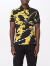 VERSACE JEANS COUTURE POLO SHIRT IN COTTON,E57262214