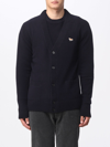 Maison Kitsuné Cardigan  Men Color Blue