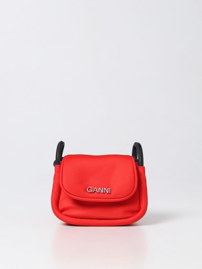 【GANNI】KNOT MINI FLAP OVER BAG GANNI | Knot Mini Flap Over Bag | Black | FRASERS