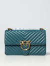 Pinko Shoulder Bag  Woman In Petroleum Blue