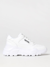 Versace Jeans Couture White Speedtrack Sneakers In White