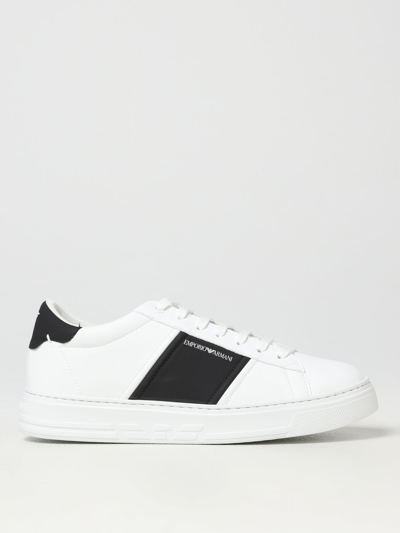 Emporio Armani Trainers  Men In White