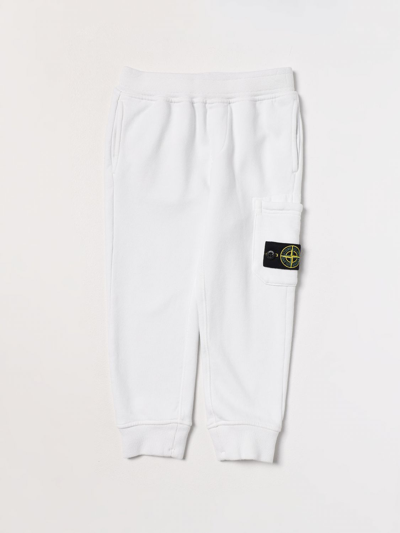 Stone Island Junior Trousers  Kids In Ivory