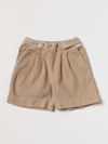 Il Gufo Shorts  Kids Color Brown In Brown