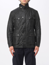 Barbour Duke Wax Jacket In Military