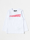 Dsquared2 Junior T-shirt Dsquared2 Kids Color White In White