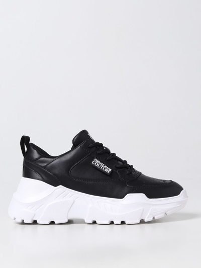 VERSACE JEANS COUTURE SNEAKERS IN LEATHER,E60014002