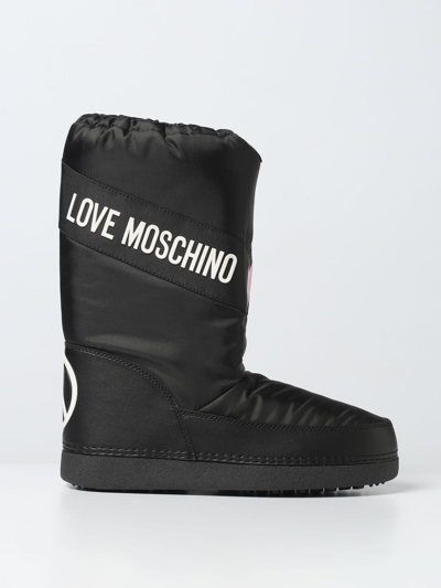 Love Moschino Boots  Woman In Black