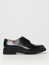 CHURCH'S SHANNON DERBY SHOES IN BRUSHED LEATHER,E61835002
