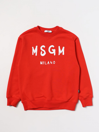 Msgm Jumper  Kids Kids In Red